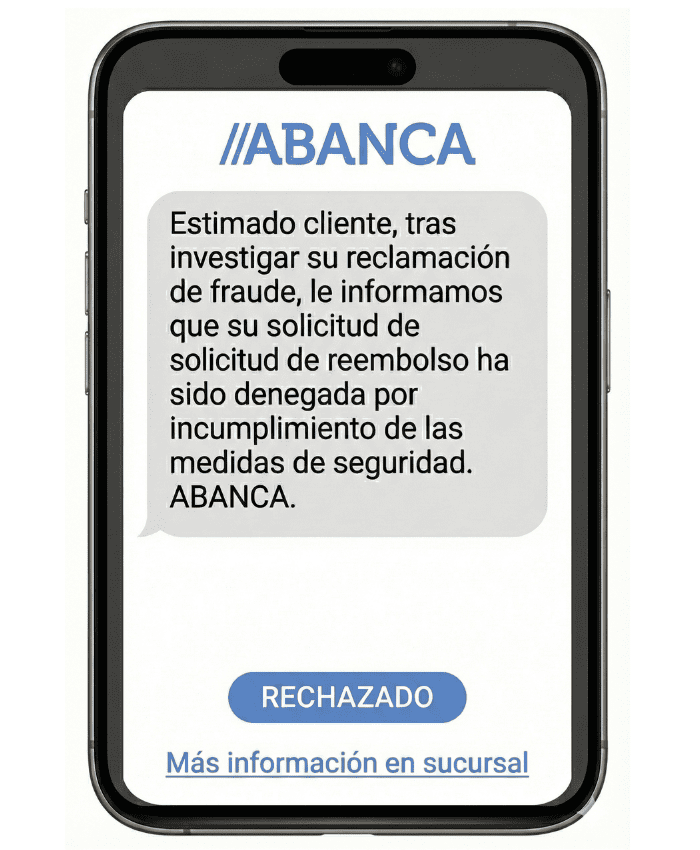 recuperar dinero phishing abanca